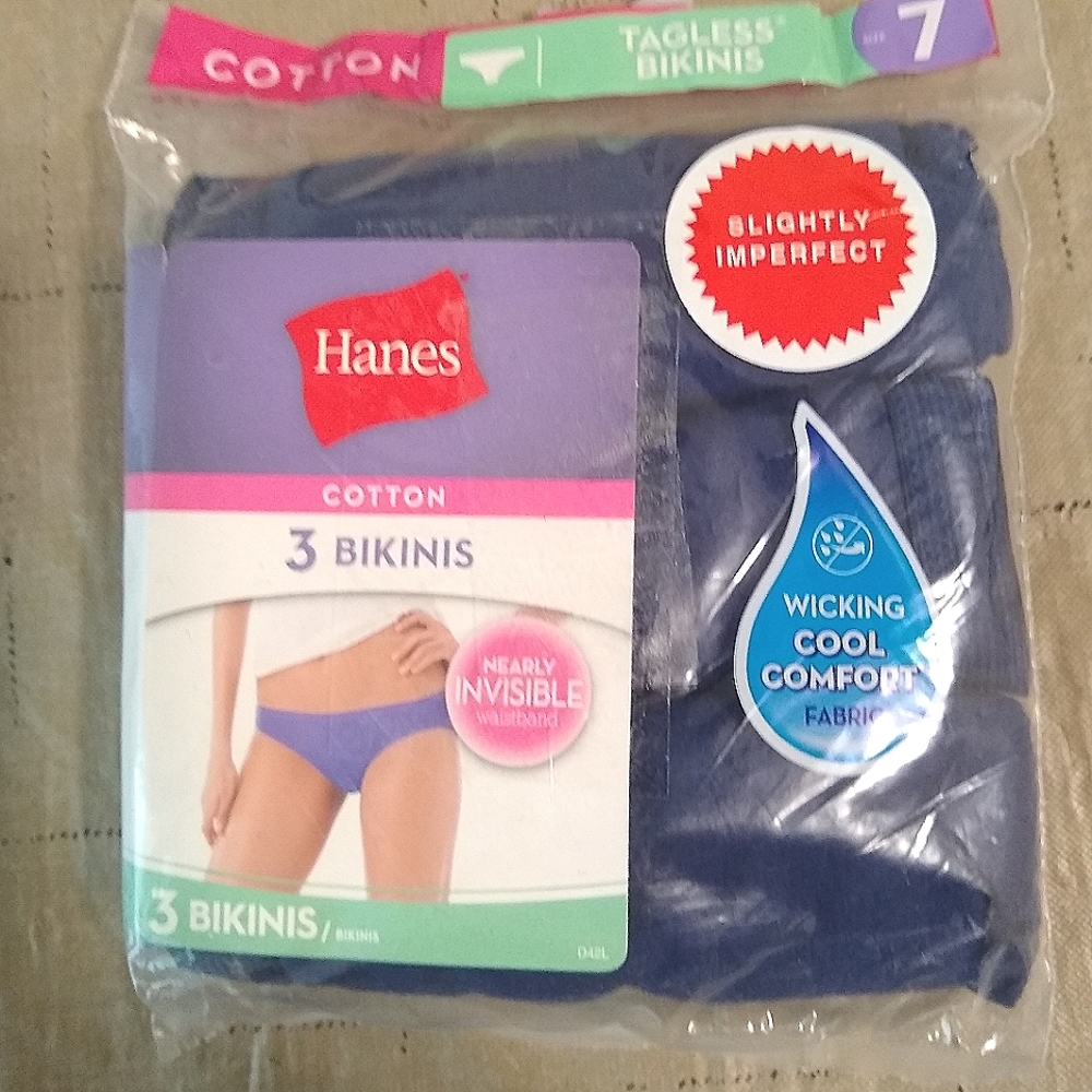 Hanes Cotton Bikinis
